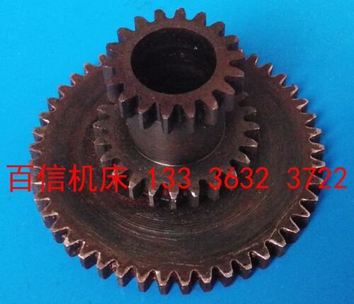 滕州ZX6350D,ZX6332,X5036B,X6036B铣床走刀器三联齿轮配件,齿轮