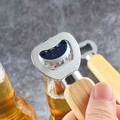 新品10PcsSet Bartender Bottle Opener Rubber Wood Handheld Wi