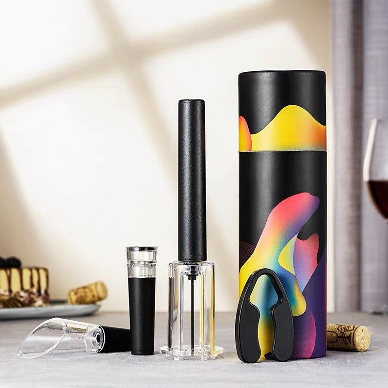 创意红酒开瓶器气压手动式家用葡萄酒真空开酒器起酒器启瓶器起子