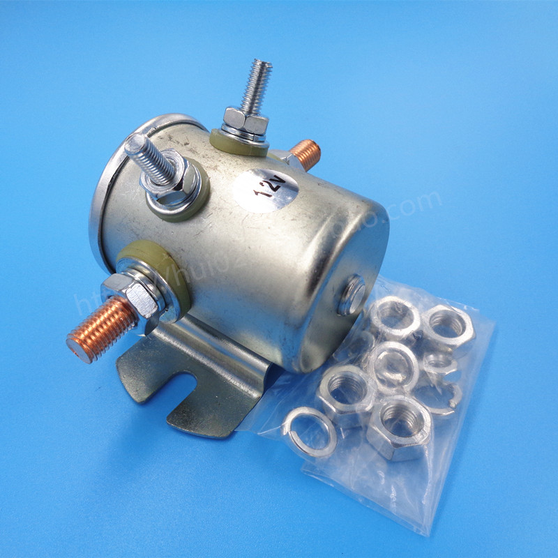 200A大电流汽车启动继电器12V24V叉车绞盘机堆高车马达起动继电器
