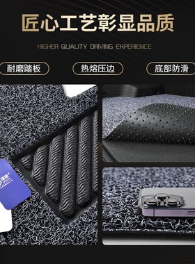 适用于奔驰GLS450 GLE350 GLE450 S320 S350 EQC350汽车丝圈脚垫