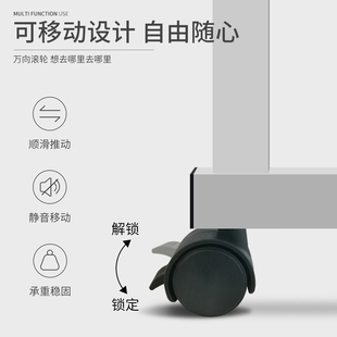 简易加固床边桌简约家用学生书桌可移动升降宿舍电脑桌卧室床上桌