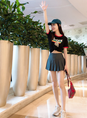 150小个子半身裙145xxs裙子短裙夏垂感70斤女装2021年新款时尚xs