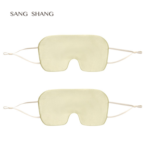 桑尚真丝眼罩睡眠轻薄遮光透气助眠耳塞男女学生睡眠专用护眼睛罩