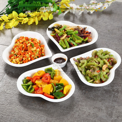 陶瓷盘子菜盘 家用餐具q套装拼盘组合 西餐盘创意早餐盘不规则碟