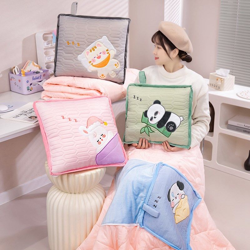 抱枕被子两e用办公室午休趴睡枕头车用折叠空调毯子加厚靠枕二合,居家布艺,抱枕被,淘宝优惠券,粉丝福利购,淘宝优惠卷