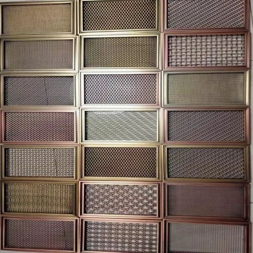 黑武士屏风隔断金属装饰网厂水幕墙网H背景垂暮帘吊顶不锈钢网屏