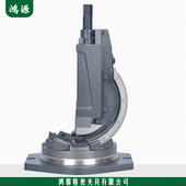金丰可倾斜精密角度平口钳铣v床机用角固式 斜度虎钳台钳5寸6寸直