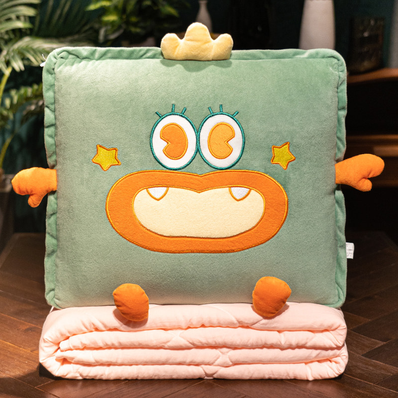 抱枕被子两用办公l室折叠毯子二合一午睡枕头沙发汽车靠枕车载加,居家布艺,抱枕被,淘宝优惠券,粉丝福利购,淘宝优惠卷