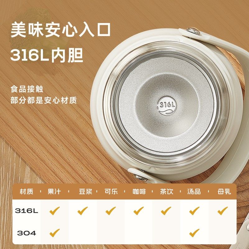 物生物焖烧杯女便携上班族带饭保温饭盒桶闷烧N杯焖烧壶罐2023新