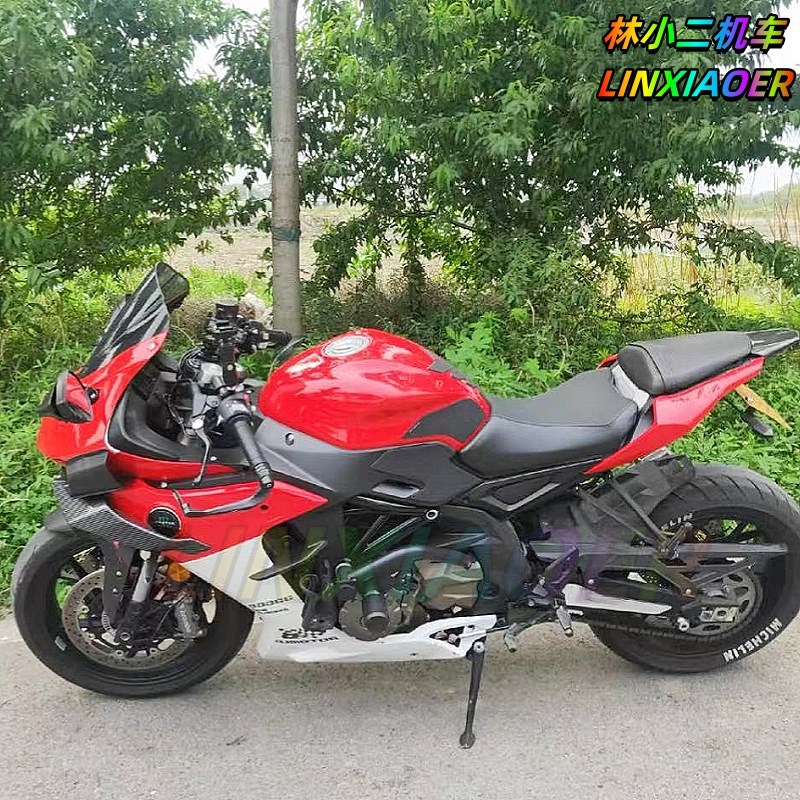 老款赛600竞技风挡改装  定风翼 下唇G 导流板 侧风翼 后视镜前风