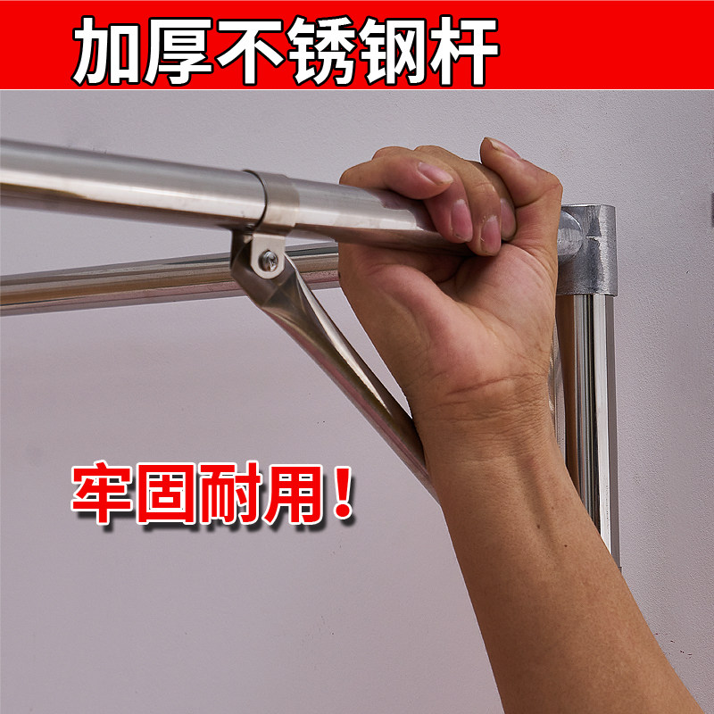 蚊帐支架榻榻米学生宿舍不锈钢加粗帘架子单人R床上铺支架可以定