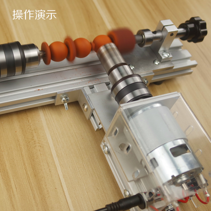 微型佛珠机副车床 迷你圆珠车珠子机器 家用佛珠车床木珠木工工具