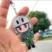 飞行员卡通系列钥匙扣男女情侣礼物装 饰潮玩书包可爱挂件钥匙链饰