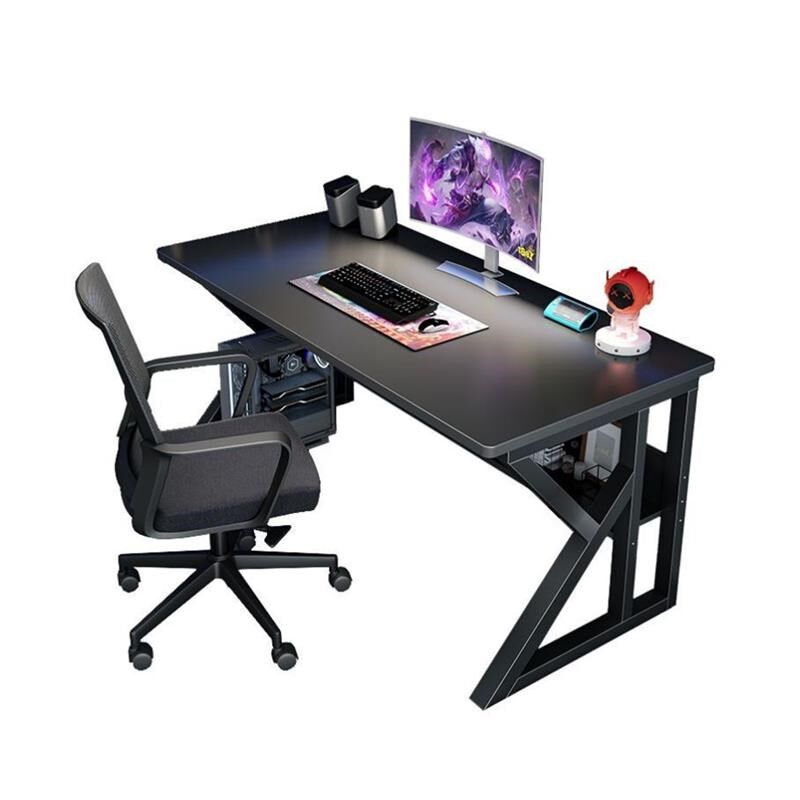 新疆包邮电脑桌台式电竞桌椅一套简易办公桌家用学生学习书桌书架