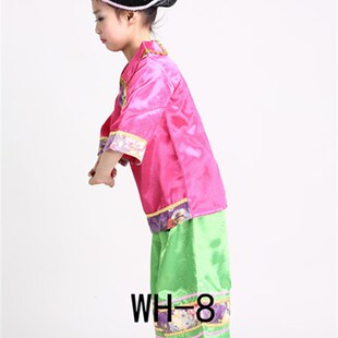 儿童老太太演出服地主婆女童媒婆丑婆婆表演服闽南高甲戏服古装