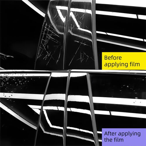 适用宝马3系5系中柱贴膜7系车窗b柱保护膜改装x1x2x3x4x5x6改装饰