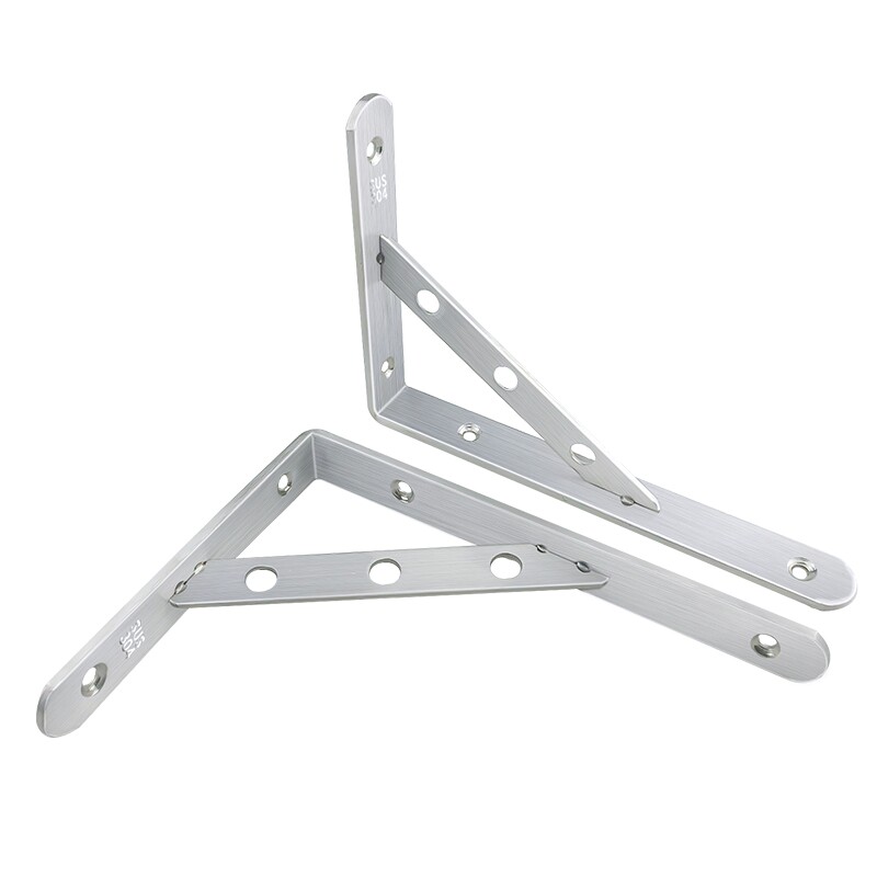 加厚不锈钢三角支架墙上承重置物架大理石洗手洗脸盆支架隔板托架