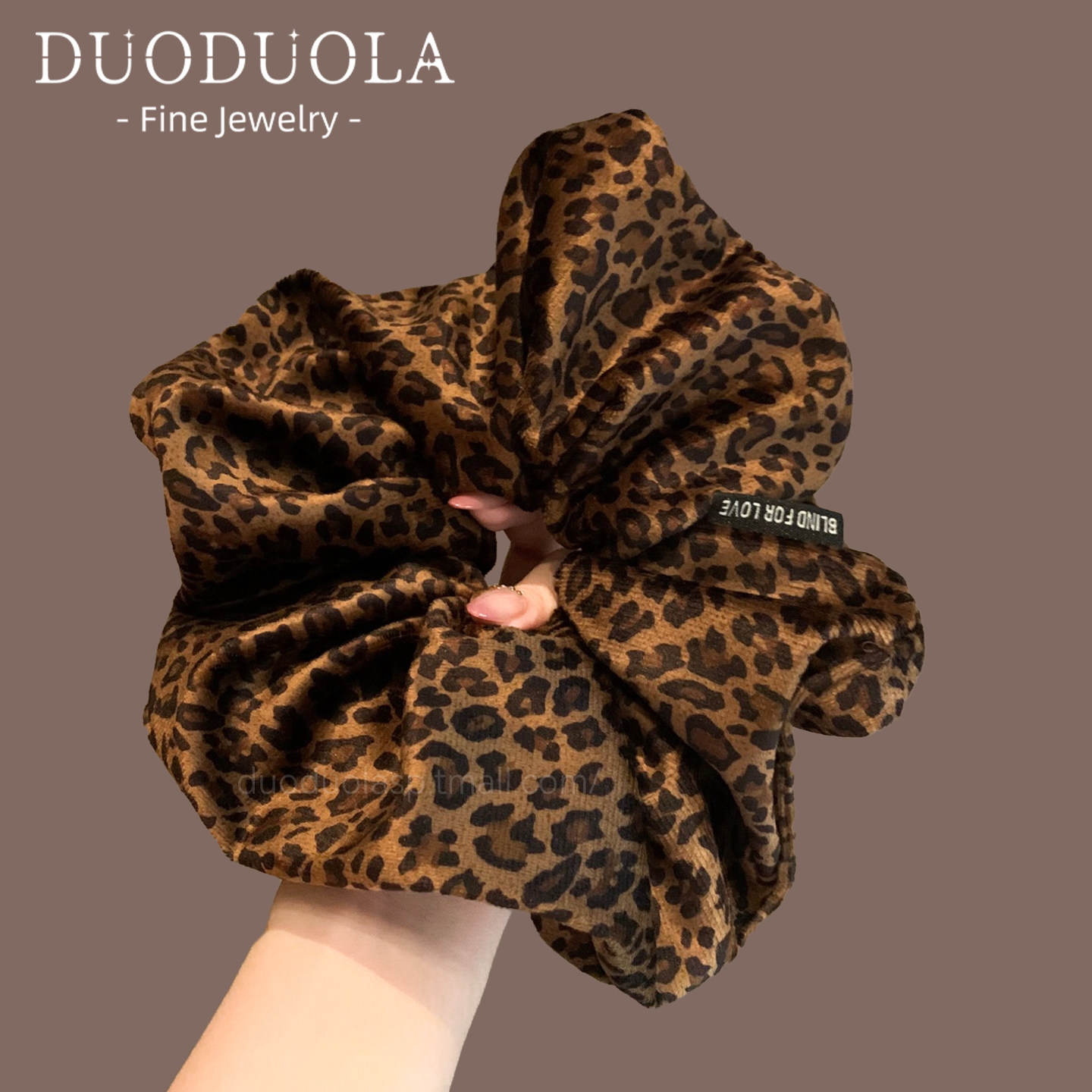 丝绒豹纹双层大肠发圈女扎头发高弹力耐用头花时尚洋气头绳发饰品,饰品/流行首饰/时尚饰品新,发饰,淘宝优惠券,粉丝福利购,淘宝优惠卷