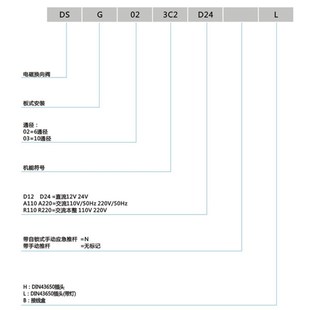 2B3B 2B2 2B60B 2B3 换向阀 液压电磁阀 DSG