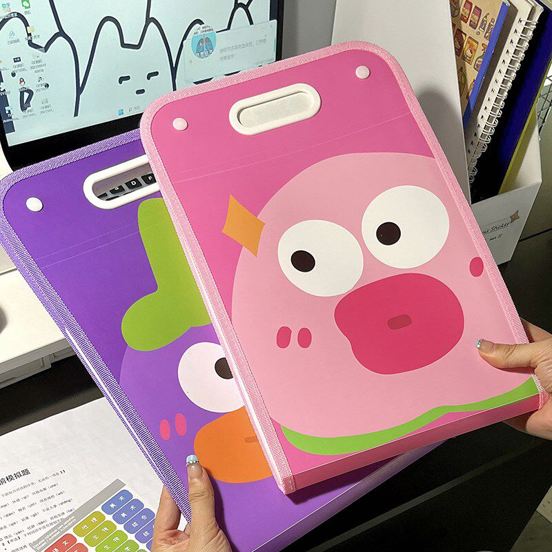 速发高颜值水果彩色巴大纳收学量风琴包容生多层竖款