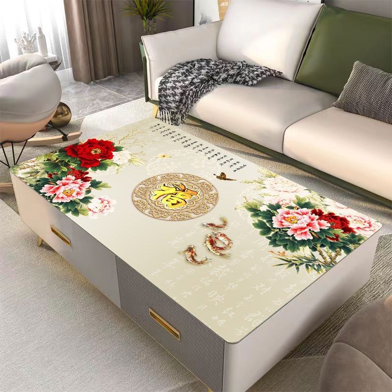 3D立体桌布免洗防油防水PVC塑料软玻璃茶几桌垫餐桌可裁剪水晶板,居家布艺,桌布,淘宝优惠券,粉丝福利购,淘宝优惠卷