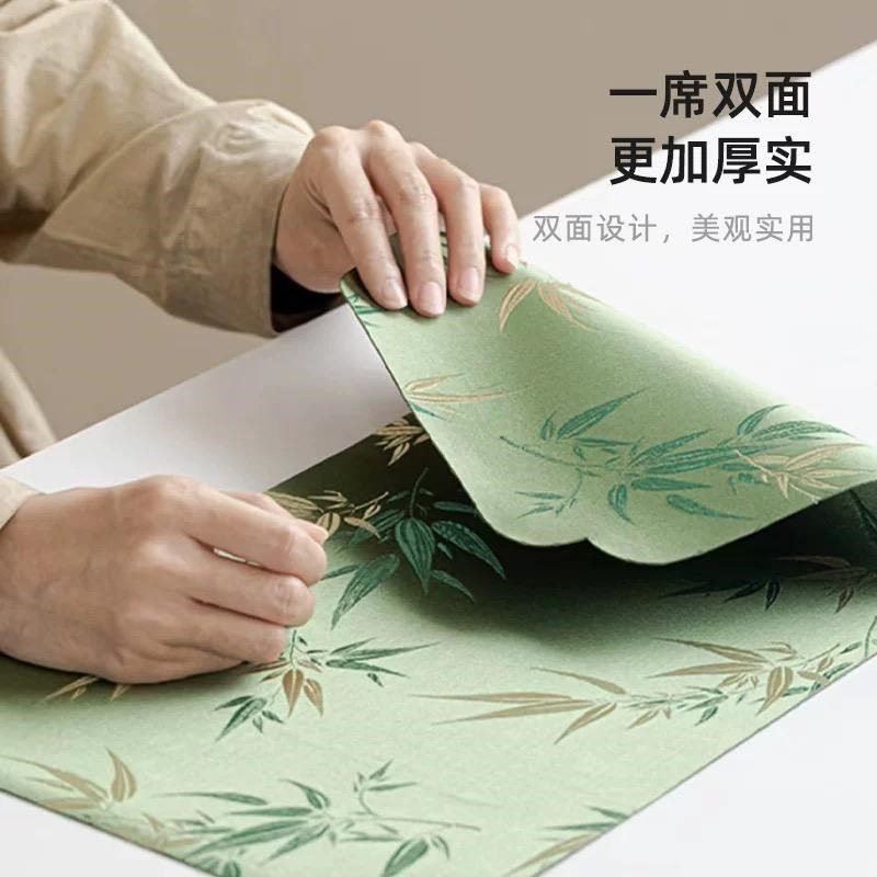 新中式云锦织锦茶席垫子茶桌禅意桌布桌面高端防水吸水干泡大茶巾,居家布艺,茶席,淘宝优惠券,粉丝福利购,淘宝优惠卷