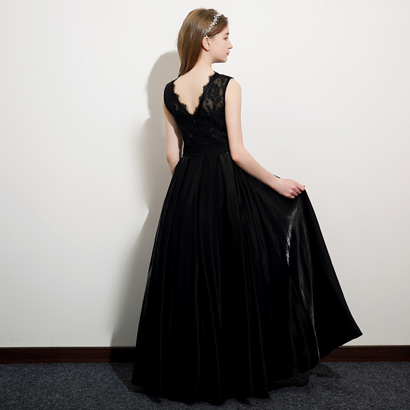 高端儿童管弦音乐团钢琴演出晚礼服少女大童小提琴合唱团公主裙夏