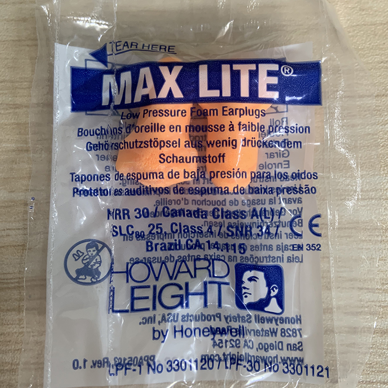 霍尼韦尔maxlite超级隔音耳塞防吵噪音睡眠宿舍女男睡觉专用神器