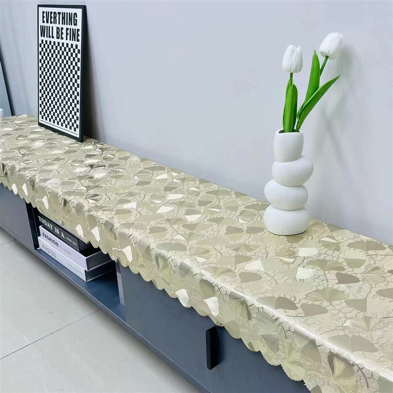 电视柜条几柜桌布长方形防水防油防尘电视机长条盖巾柜鞋柜保护垫