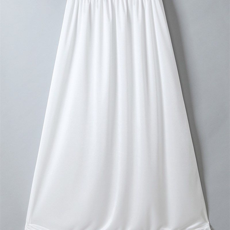 2021新款衬裙打底裙夏天汉服内搭里裙薄款防走光宽松蕾丝半身裙女