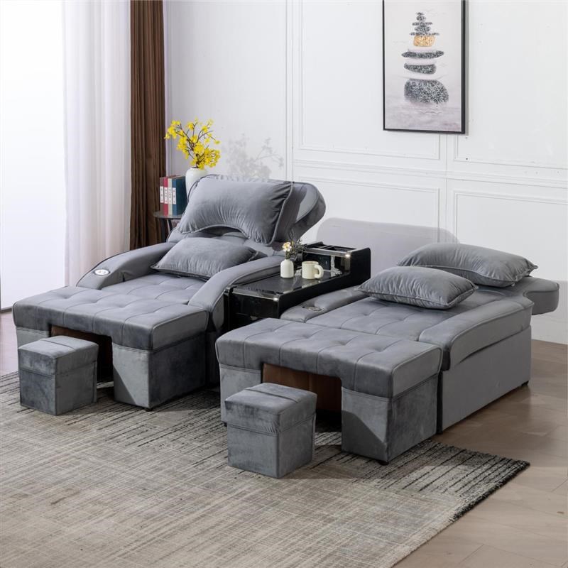 足疗沙发足浴电动按摩一体床洗脚修脚泡脚足疗店洗浴沐足沙发躺椅