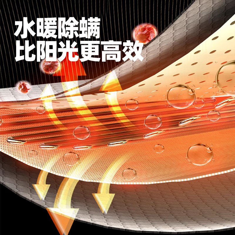 彩阳水暖电热毯双人水循环电褥子单人调温家用水暖床垫水炕加热垫