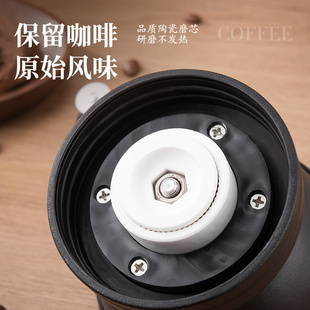 磨豆机手磨咖啡机手摇家用小型咖啡漏斗手动咖啡器具咖啡豆研磨机