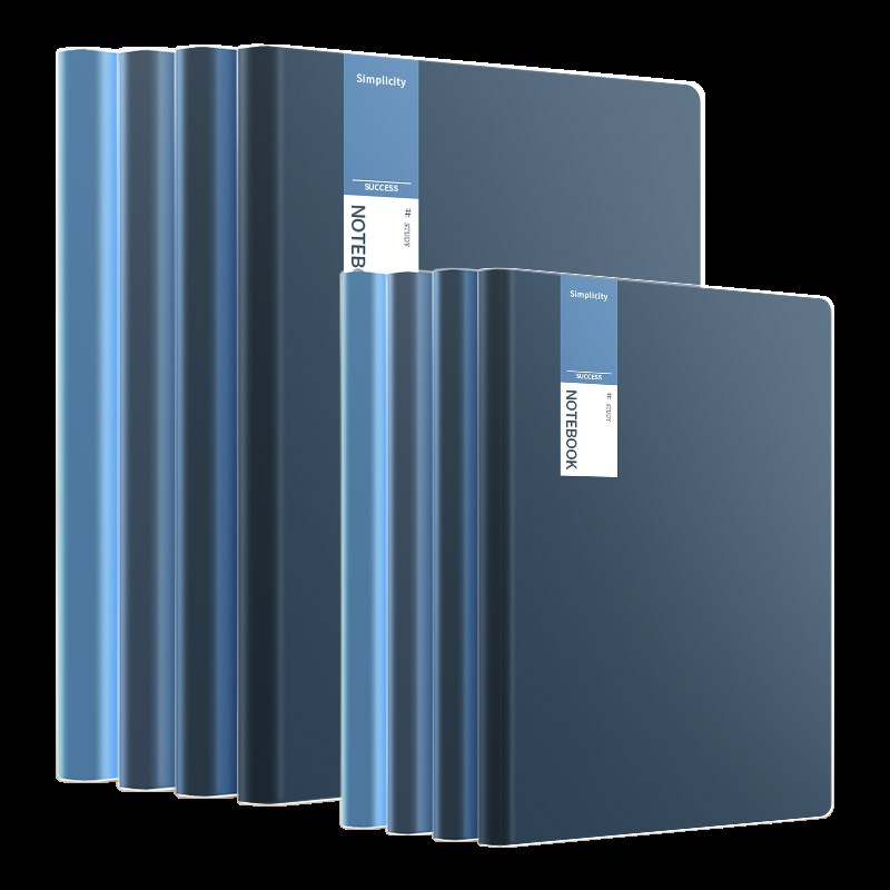 笔记本本子b5高颜值初中生用防水封面套胶本2024年新款本子a5高中