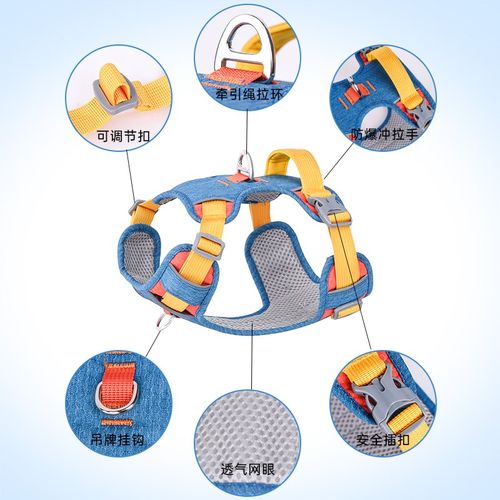 狗狗牵引绳遛狗胸背带背心式宠物狗绳小中大型犬金毛比熊外出专用