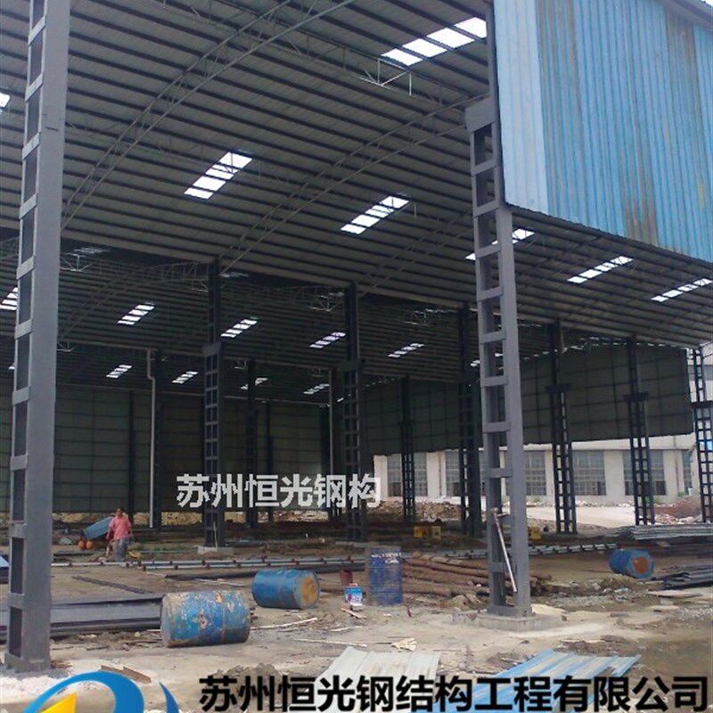 好货苏州钢结构制造轻型钢结构别墅钢结构厂房建筑