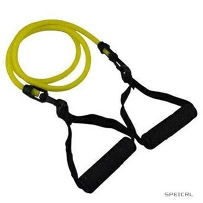 好货new1pc elastic resistance bands tube workout exercise fo