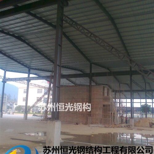 好货苏州钢结构别墅吊装房钢结构厂房