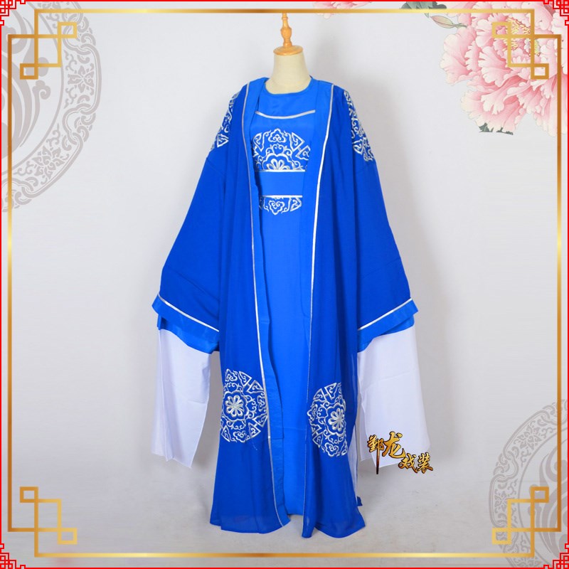 好货戏曲古装影视老生老旦对披官员员外服装夫人对披新款团花对披