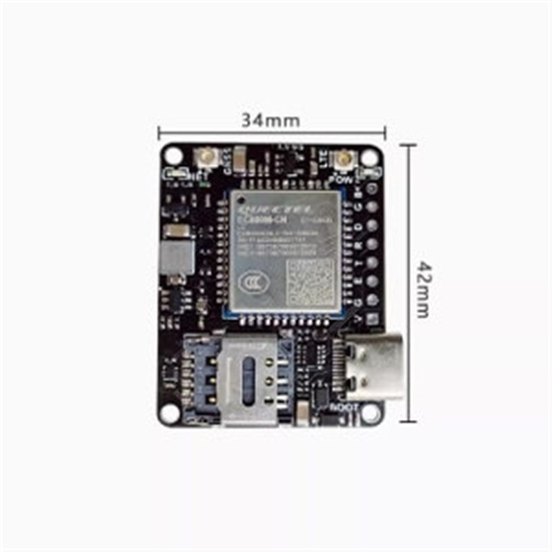 速发移远4g1模块TTL转串口透传dtu全网通物联网无线通信模组EC800图片