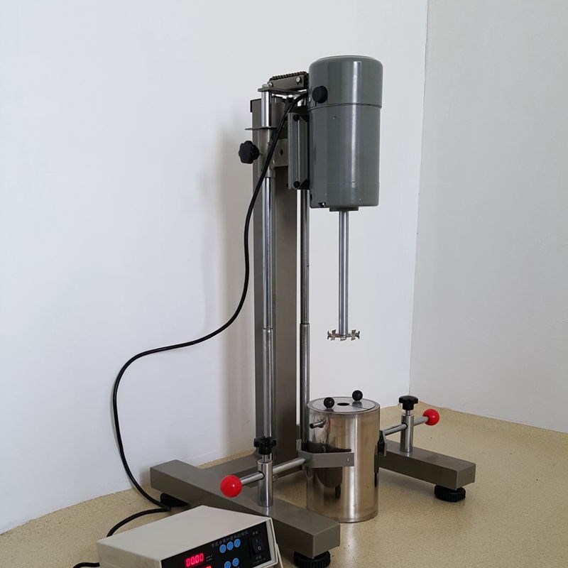 速发杭州齐威油墨涂料实验室搅拌分散研磨机FS-40配不锈钢桶400W