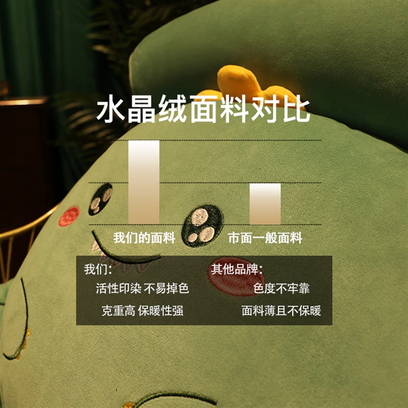 现货速发床头软包大靠背沙发靠垫宿舍学生枕头床上看书床靠护腰垫