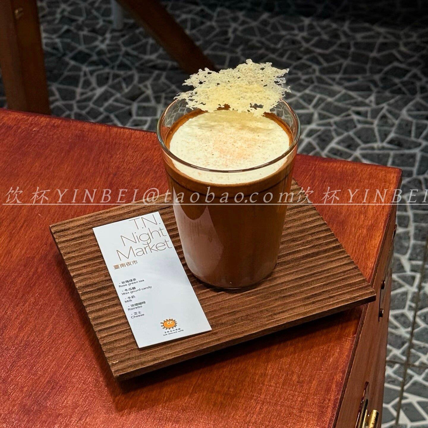 日式复古实木茶盘家用长方形茶托盘功夫茶杯摆件高颜值咖啡杯垫子图片