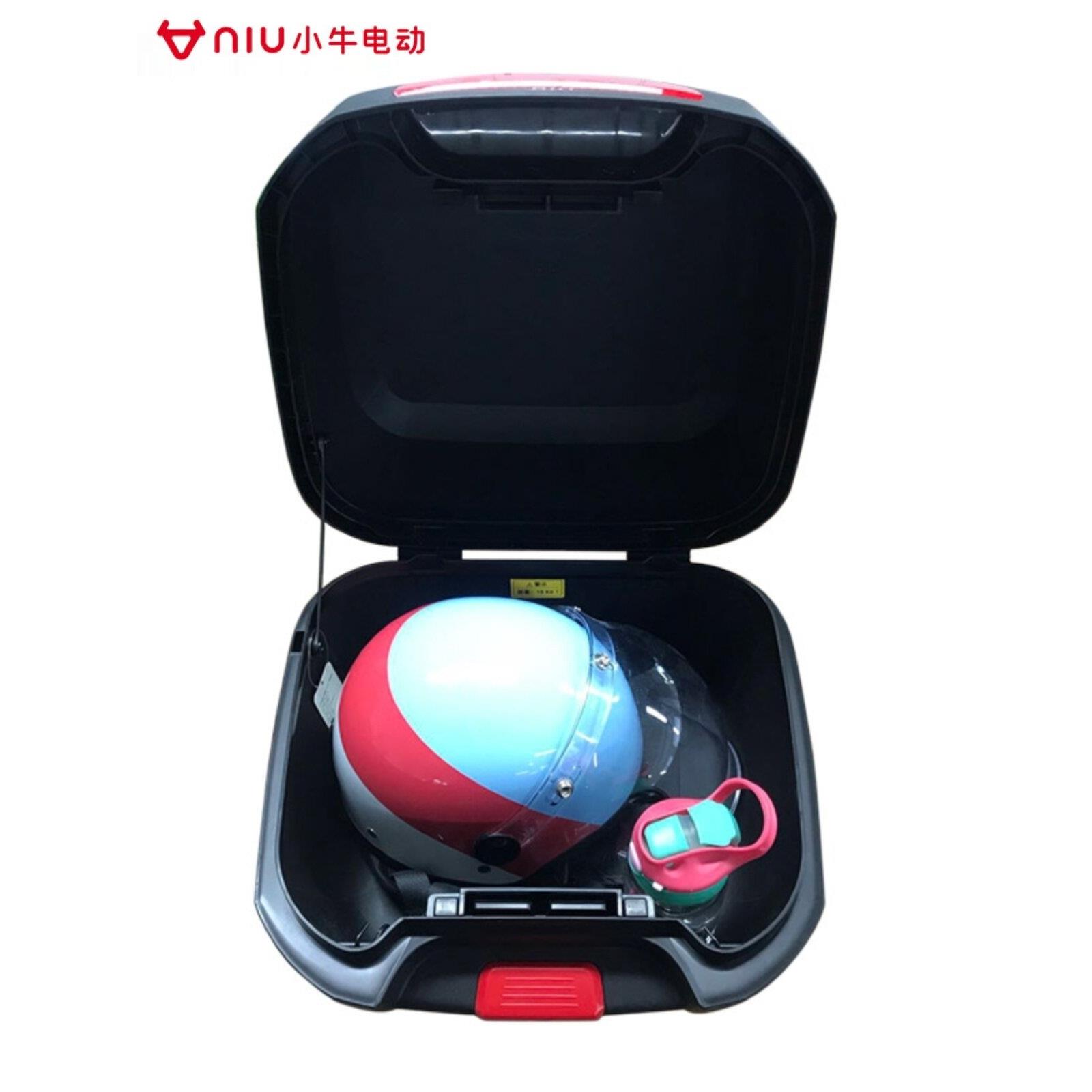 小牛电动通用原装后尾箱电瓶车电动自行车大容量储物箱原厂后货架