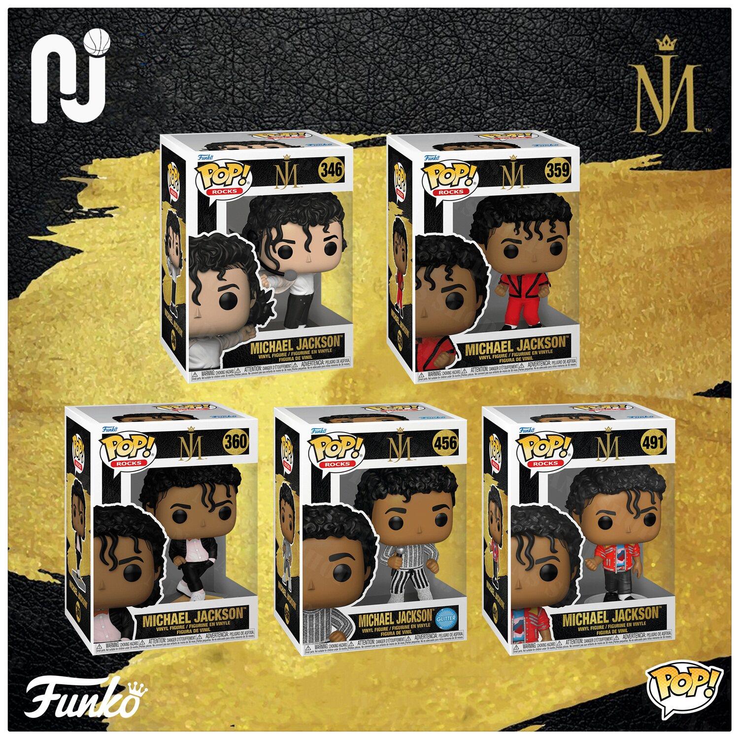 Funko Pop! Michael Jackson 迈克尔杰克逊超级碗造型Q版公仔手办图片
