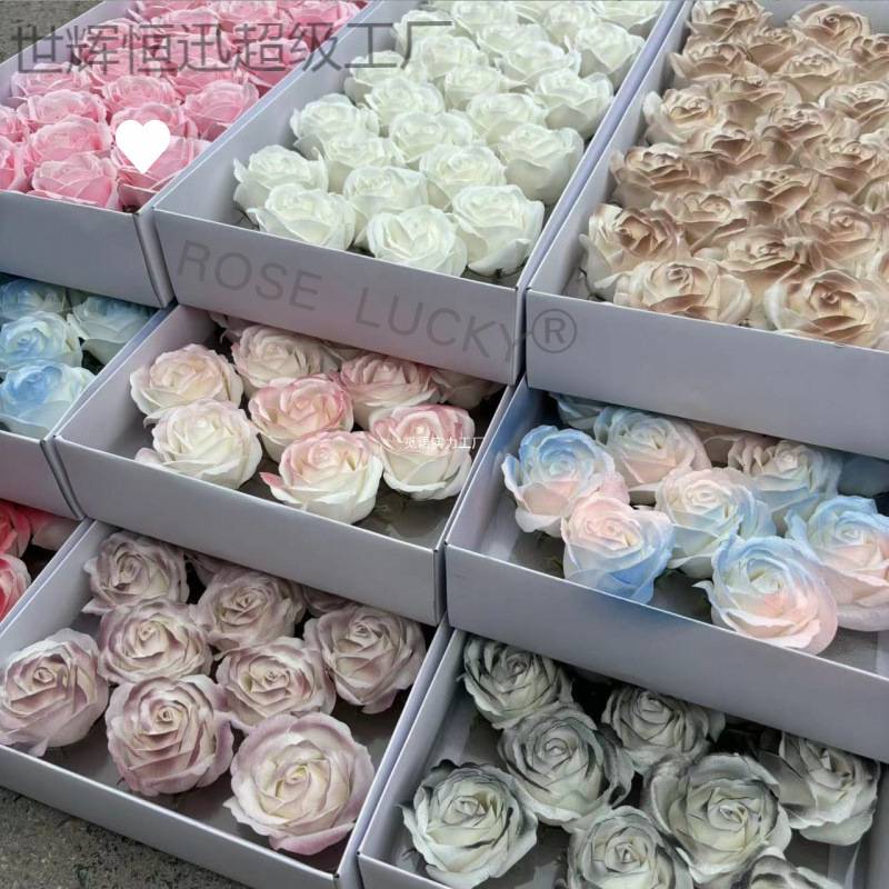 五层香皂花大花头玫瑰花情人节花肥皂花花店母亲节装饰大花头