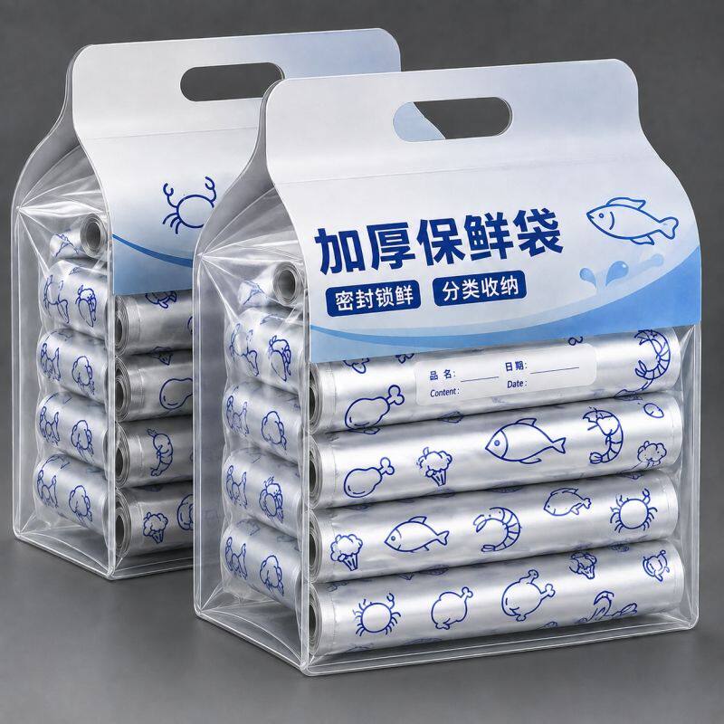 铝箔抗菌保鲜袋密封袋食品级家用冰箱冷冻不串味袋子食品袋自封袋