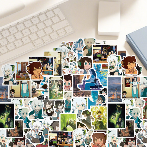 罗小黑贴纸合集可爱卡通动漫防水