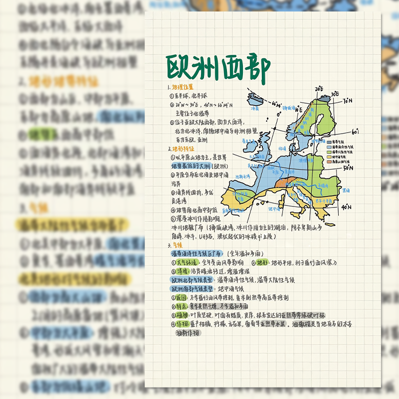 8张大尺寸世界地理贴纸中考冲刺装饰笔记本手账防水贴画,文具电教/文化用品/商务用品,贴纸/立体贴纸,淘宝优惠券,粉丝福利购,淘宝优惠卷